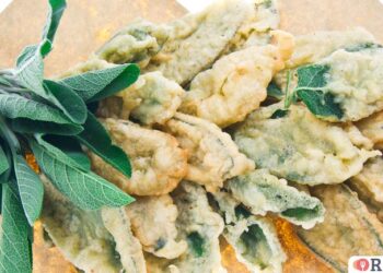 Salvia fritta o al forno, dall’antipasto al contorno
