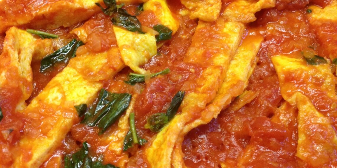 Uova in trippa alla romana