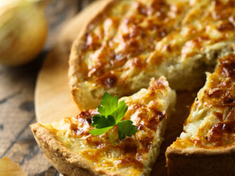 La coronation quiche per Carlo e Camilla