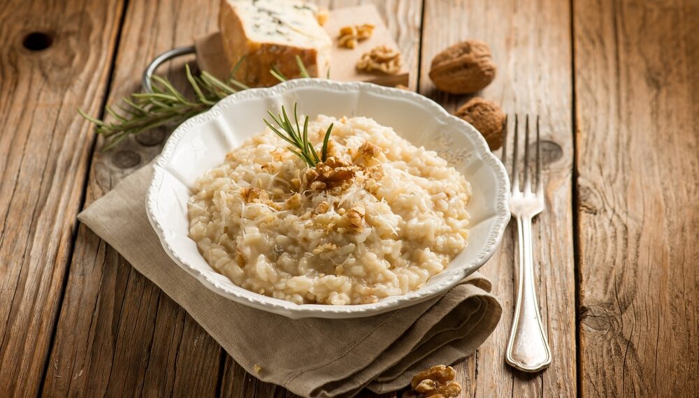 Risotto Gorgonzola e noci