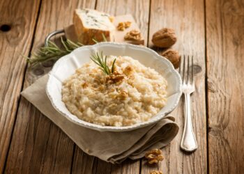 Risotto Gorgonzola e noci