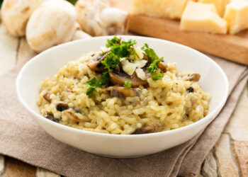 Le polpette con il risotto avanzato