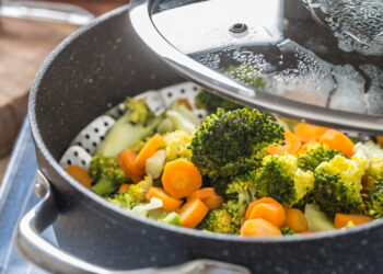 I benefici della cottura a vapore