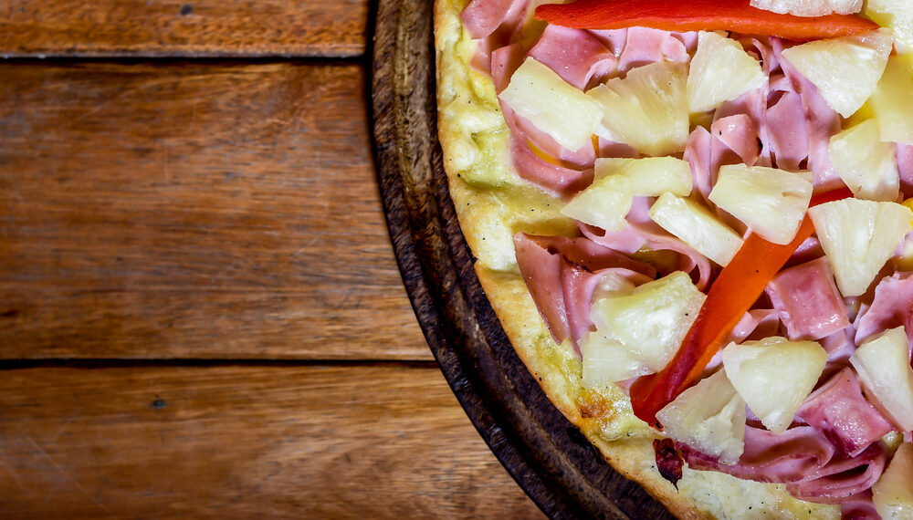 Pizza all’ananas, un piatto particolarmente divisivo