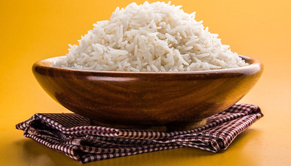 Riso con melone e agrumi