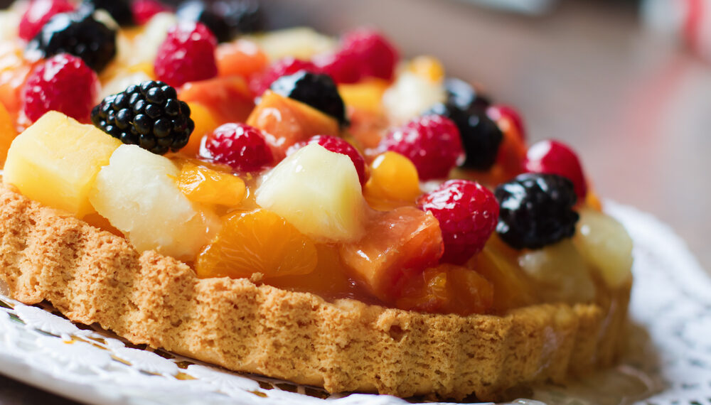 Crostata di frutta 'senza cottura'