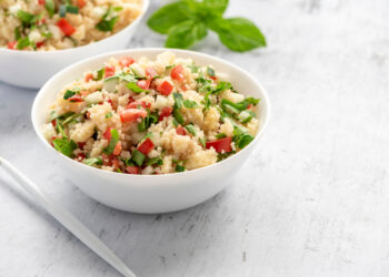 Il cous cous di verdure è un ottimo pranzo al sacco