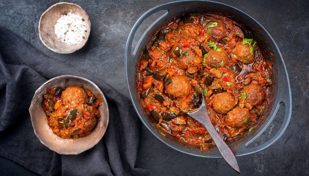 Polpette di melanzane al sugo
