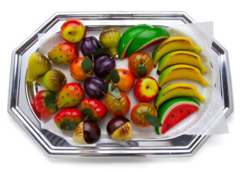 La frutta martorana è un dolce tipico siciliano