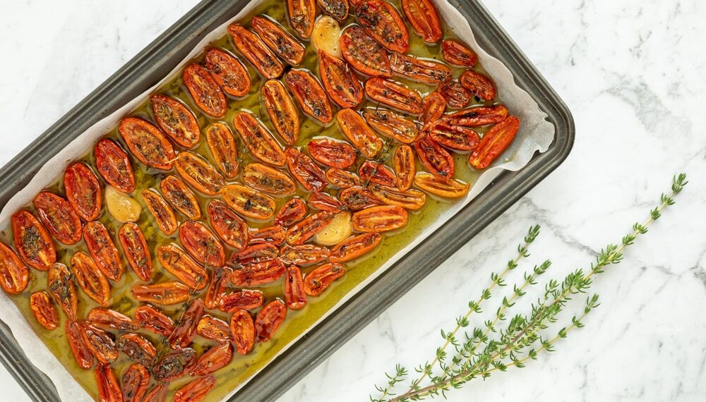 Pomodorini confit, una ricetta semplice e raffinata