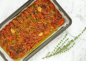 Pomodorini confit, una ricetta semplice e raffinata