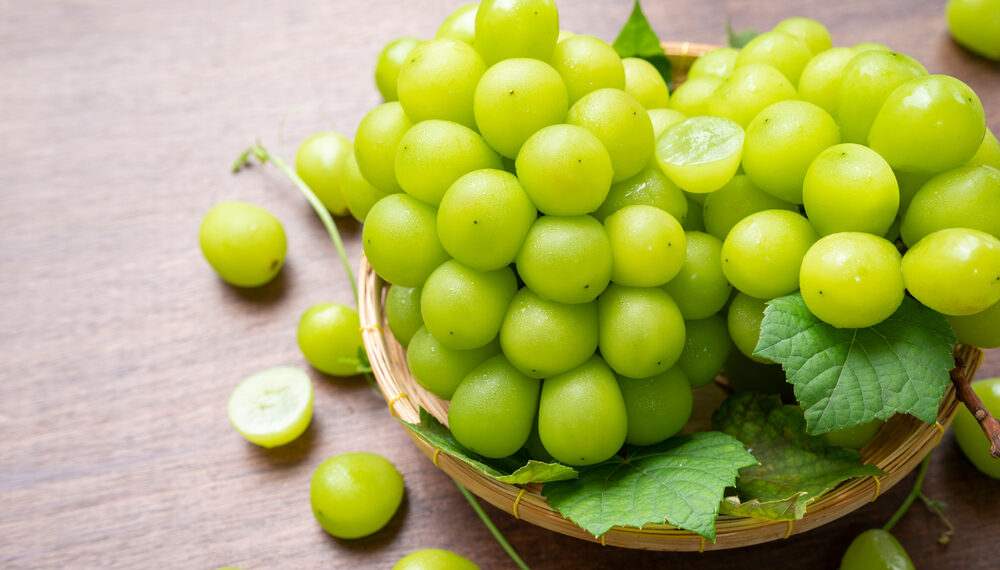 L'uva è ricca di vitamina C