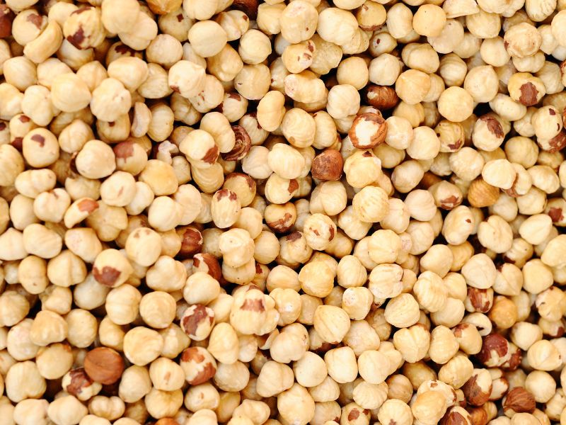Mangime dagli scarti delle nocciole Perugina