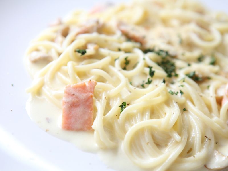 Prepariamo la carbonara di mare