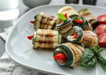 Involtini di zucchine: un antipasto fresco, perfetto per l’estate