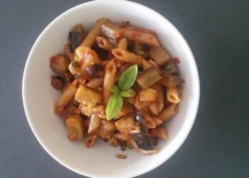 La pasta alla Norma ‘light’ per ridurre le calorie