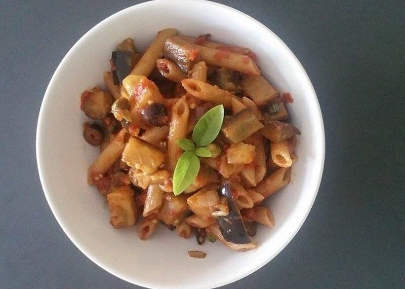 La pasta alla Norma ‘light’ per ridurre le calorie