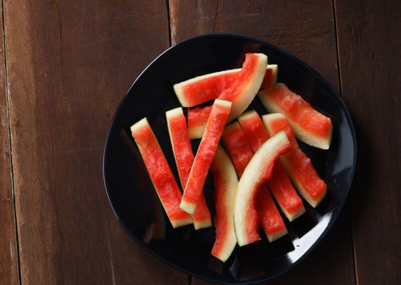 La buccia del cocomero non va buttata: ecco alcune ricette