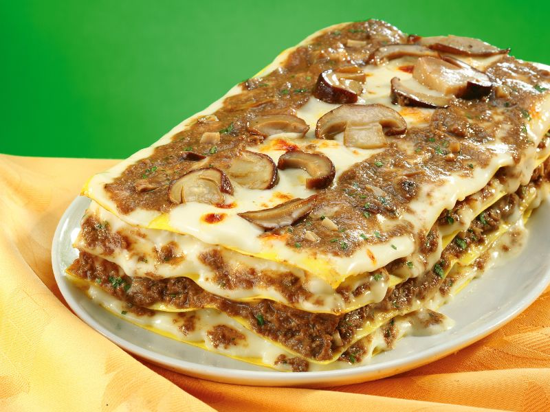 Lasagne ai funghi: la ricetta perfetta per l’autunno