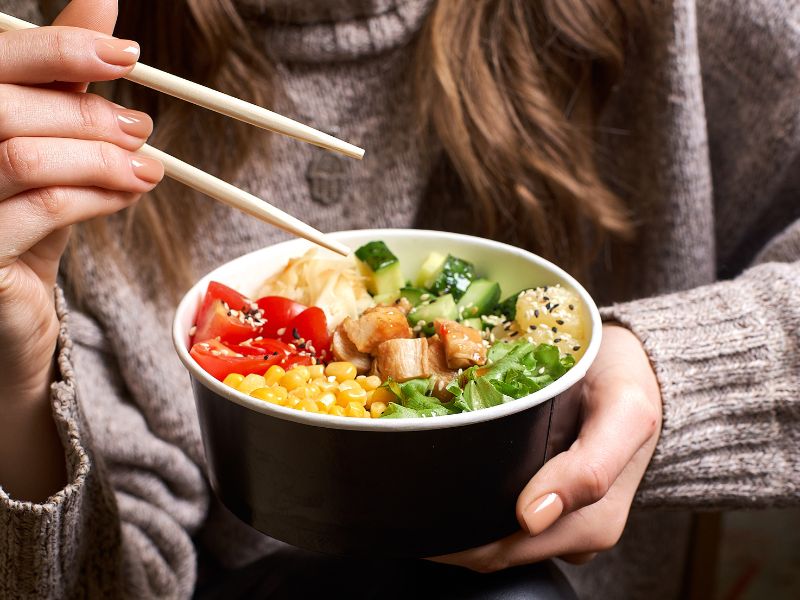 La pausa pranzo degli studenti: veloce e poco appagante
